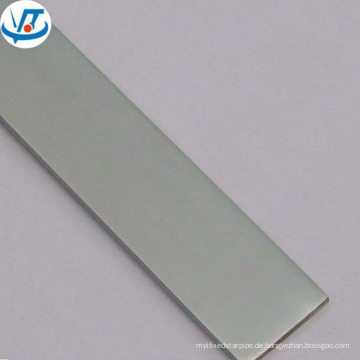 Eloxierter natürlicher Aluminiumflachriegel 6061 6063 Legierung T5 Temper Flat Aluminium Bar